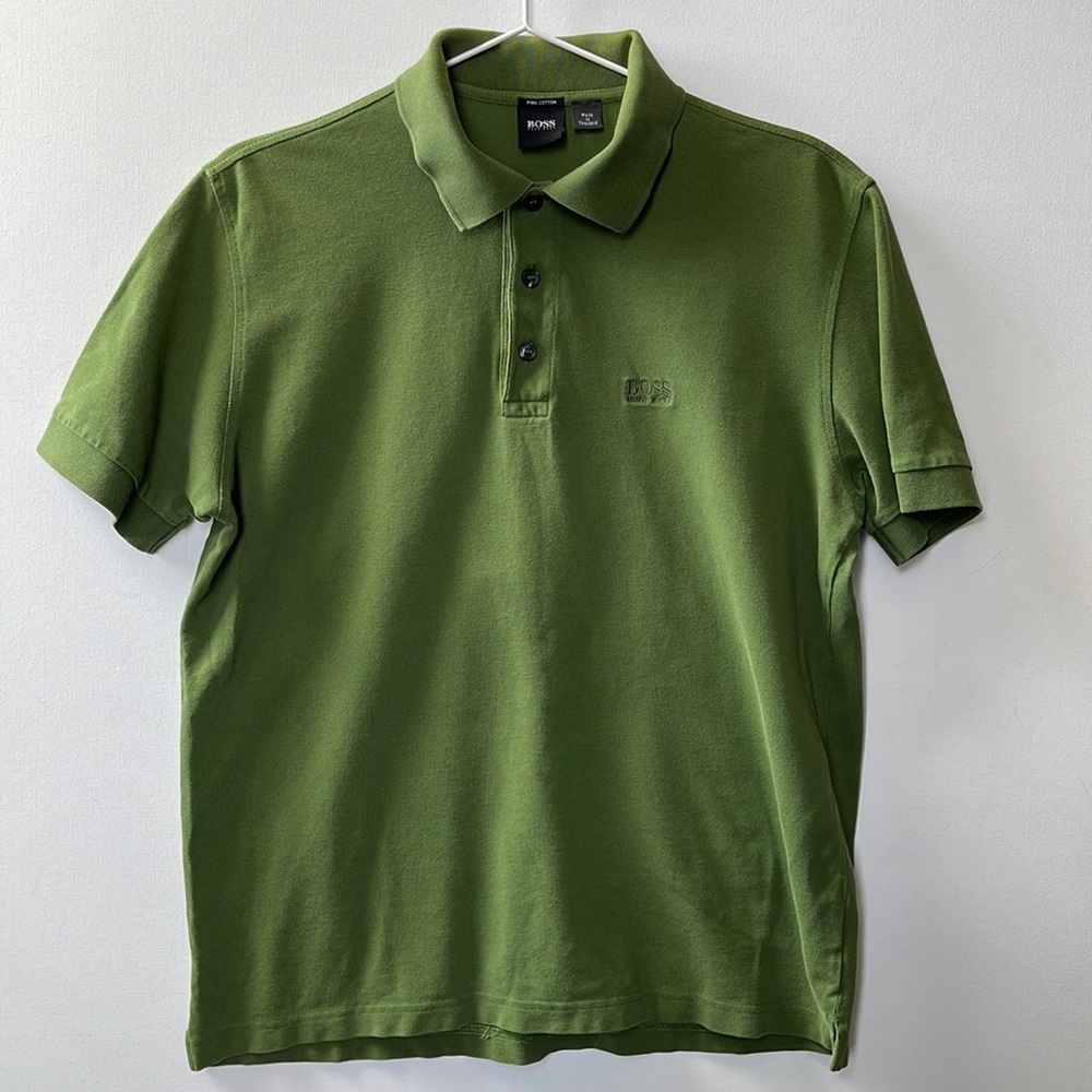 HUGO BOSS Men’s Polo T-Shirt | Green | Small